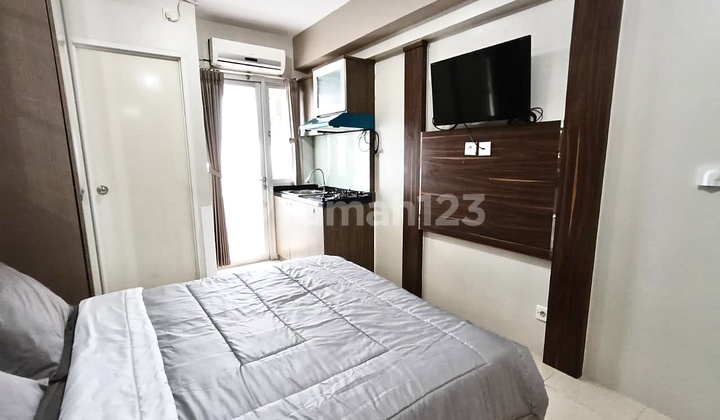 SEWA STUDIO FURNIS LENGKAP  CITY VIEW APARTEMEN EDUCITY 2