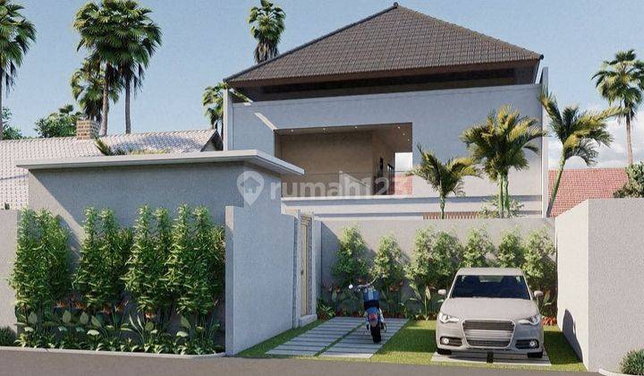 Jual Vila Furnis Lengkap Pemandangan Sawah Ubud Bali 1