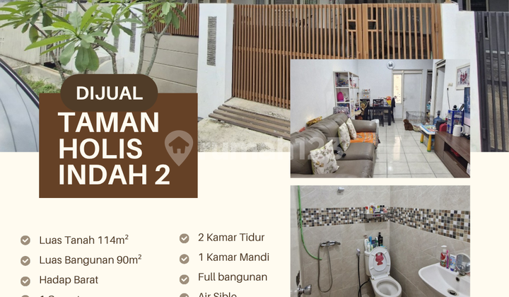 Jual Taman Holis 2 Rumah Cantik View Garden Aman 24jam 2
