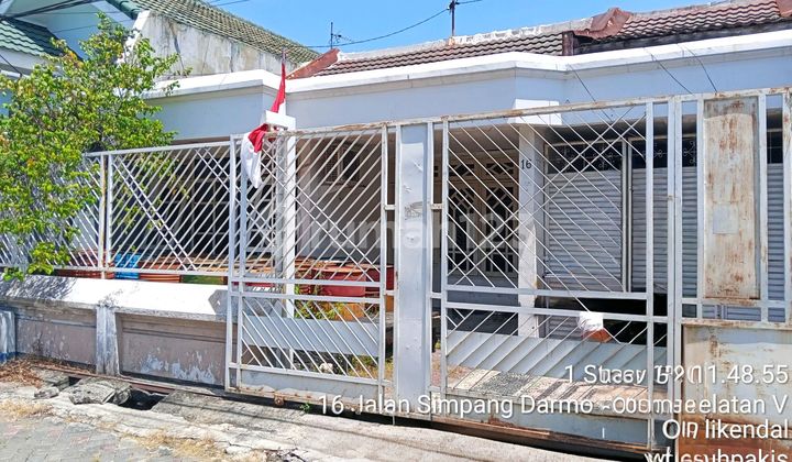 Rumah 1 Lantai Simpang Darmo Permai Selatan Surabaya 2