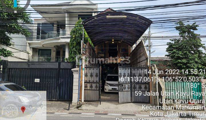 Rumah Komersial di Jalan Utan Kayu Raya, Matraman, Jakarta Timur 2