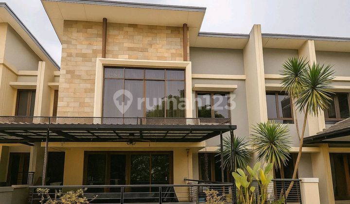 Rumah Fasilitas Basement Mewah dalam Cluster di Area BSD City Tangerang RR057