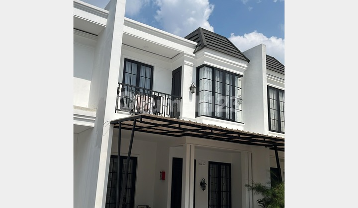 Rumah Eropa Free Biaya 10 Menit Ke Stasiun Krl Di Lokasi Strategis Bintaro Tangerang Selatan