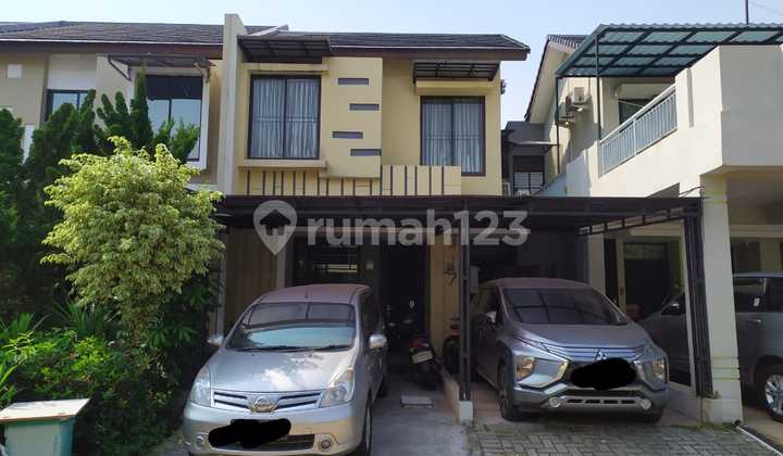 Rumah Cluster Fully Furnished sangat strategis di Casa Jardin 1