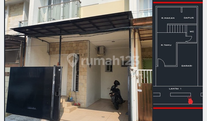 Rumah Dengan Design Modern 3 Lantai di Area Kebon Jeruk, Jakarta Barat RR044 1