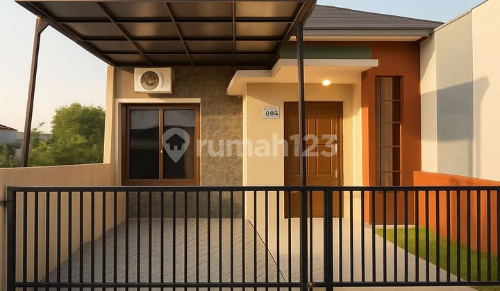 Rumah Semi Furnished Termurah Dan Terdekat Dari Stasiun Depok 1