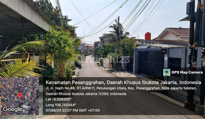 Rumah di Jalan H. Najih Kel. Petukangan Utara Kec. Pesanggrahan Kota Jakarta Selatan., Jakarta Selatan 2