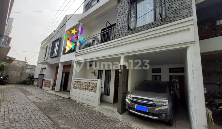 Dijual Rumah Minimalis 3 Lantai Siap Huni Jalan Sayur Asem Joglo, Jakarta Barat