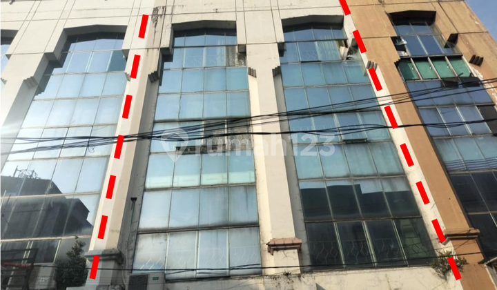 For Sale Auction 4-Storey Shop House on Jalan Salemba Tengah, Senen, Central Jakarta