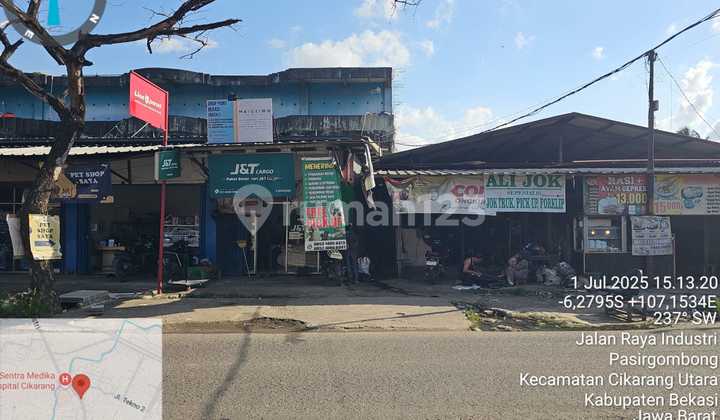 For Auction: Shop House (Ruko) in Kp. Gombong, Pasirgombong Village, North Cikarang District (formerly Lemahabang), Bekasi Regency 2