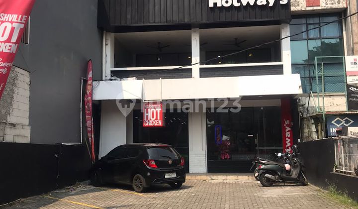 Disewakan Ruko Gandeng Siap Pakai Ex Restoran Dijalan Pesanggrahan, Meruya - Jakarta Barat