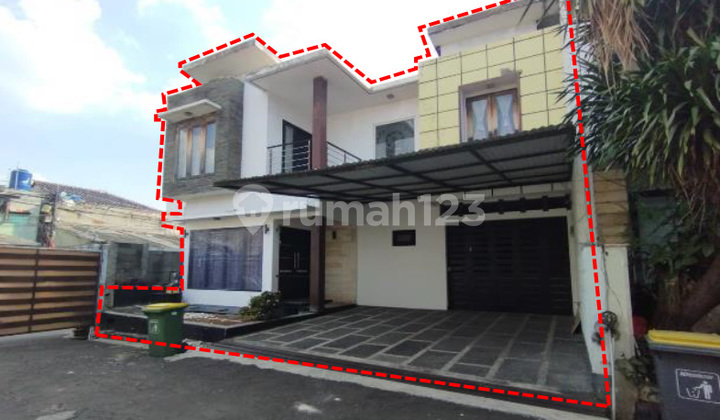 For Sale by Auction: 2-Storey House on Jalan Mampang Prapatan Xi, Tegal Parang Village, Mampang Prapatan Subdistrict, South Jakarta City