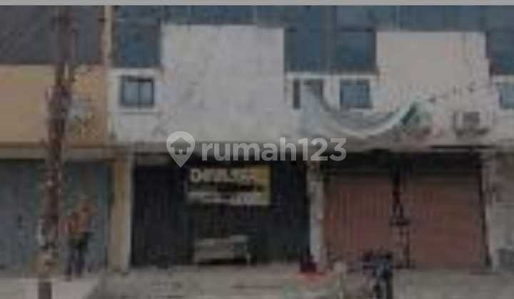 DiJual Ruko Aset Bank 3 Lantai Di Komplek Ruko Sentral Green Ville Jalan Mangga, Jakarta Barat 