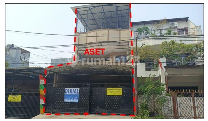Di Jual Lelang Rumah Perumahan Gading Prima, Jalan Summarecon Agung Kelapa Gading, Jakarta Utara 1