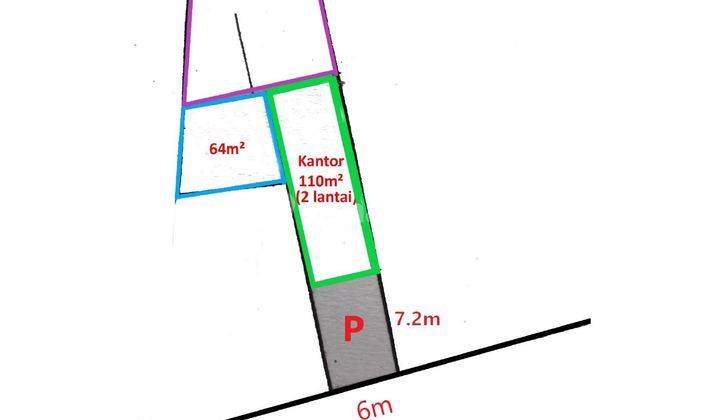 Disewakan Kantor dan Gudang Jalan Raya Tangerang , Serpong - Tangerang 2