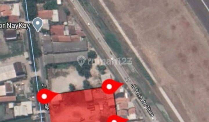 Dijual Tanah Darat Dekat Parimeter Bandara Soekarno Hatta 2