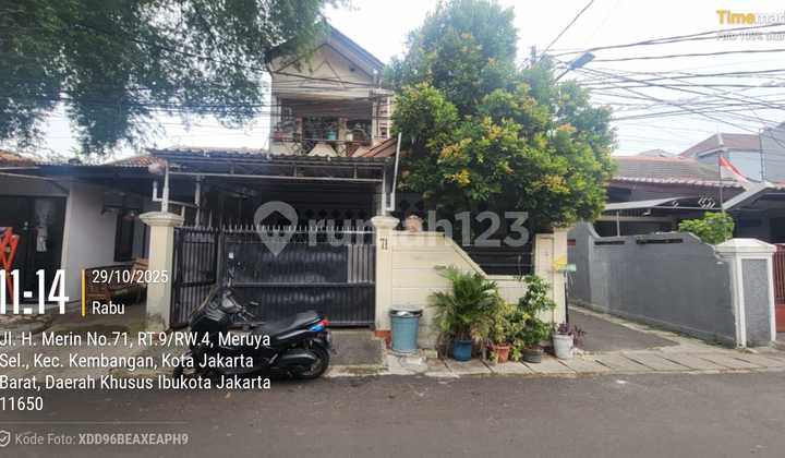 Dijual Lelang Rumah Jalan H. Merin Kelurahan Meruya Selatan, Kecamatan Kembangan, Kota Jakarta Barat, Provinsi Dki Jakarta