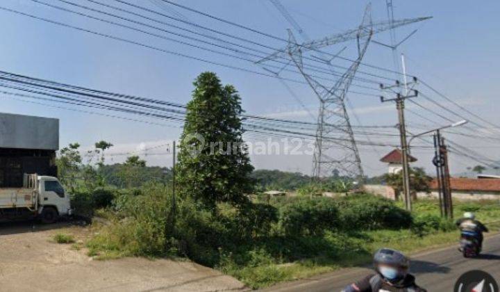 Dijual cepat,tanah pinggir jalan raya,strategis cibogo sumedang  Jawa barat 1