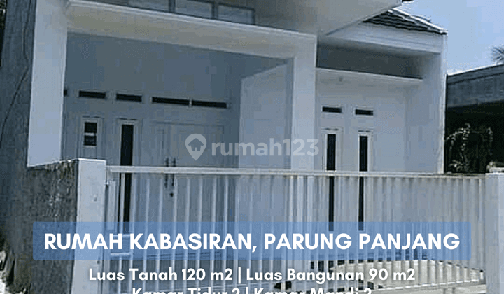 Rumah Dekat Ke Stasiun di Parung Panjang, Jarang Ada 1