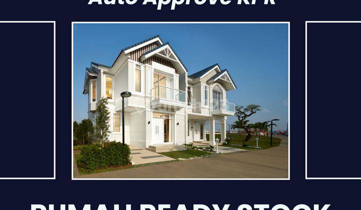 rumah ready stok 2 lantai. DP 0%. auto approve KPR. 1