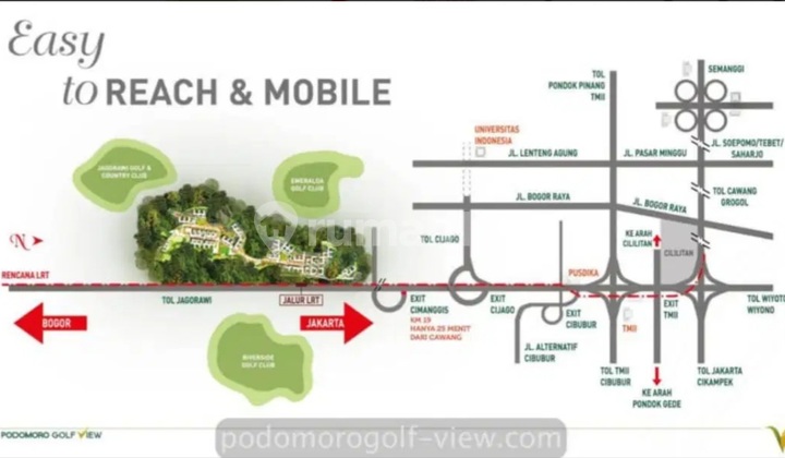 Investasi 2 Bed Room Low Fl di Podomoro Golf View Apartement Investasi 2 Bed Room Low Fl di Podomoro Golf View Apartement