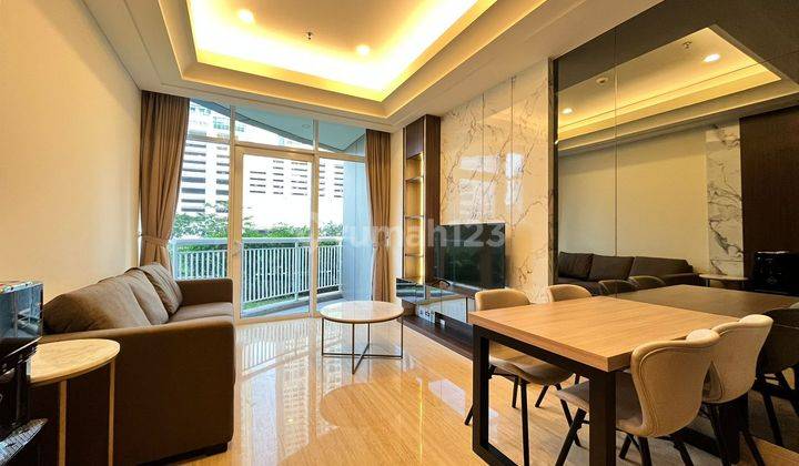 Jual Apartemen South Hills 2 Bedroom View Pool Full Furnished 1