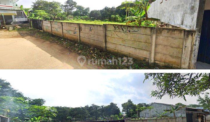 Dijual Tanah di Gunung Sindur, Sudah Dipagar Tembok 2.190m², SHM 2