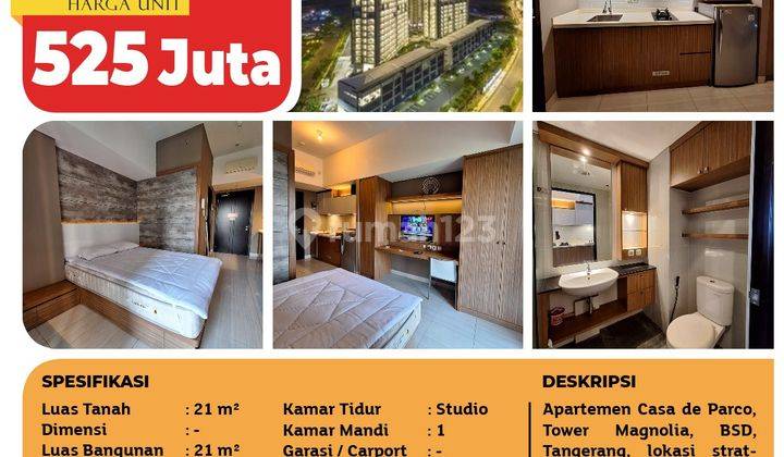 Apartemen Casa De Parco, Tower Magnolia, Bsd, Tangerang 2