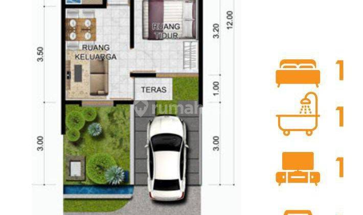 Rumah Shm Rumah Di Jl. Ubud Citra Maja City Baru Selatan 2