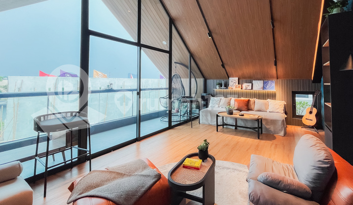 Siap Huni Rumah Konsep Atticroom Strozzi Symphonia Gading Serpong