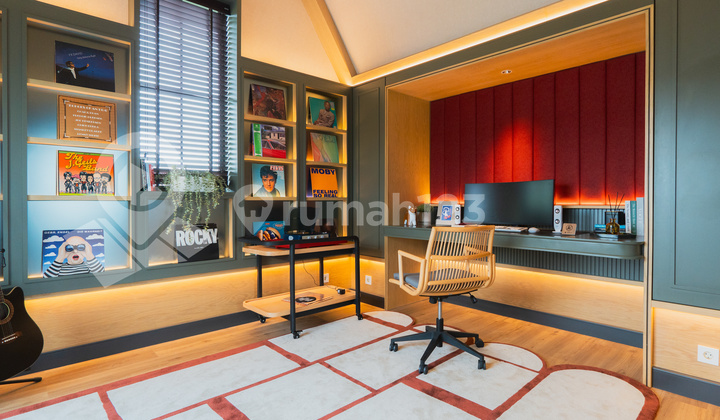 Paling Dicari Rumah Atticroom !! Rumah Baru 3 Lantai Desain American Di Kawasan Symphonia Gading Serpong