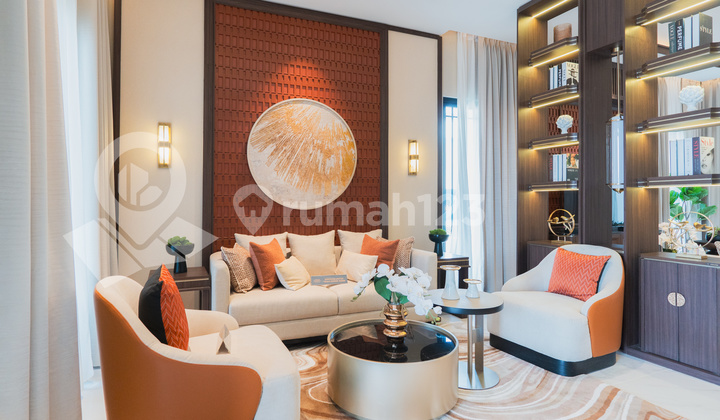 Rumah Mewah Lokasi Terbaik di Paramount Serpong, Rumah 3 lantai Grand Pasadena