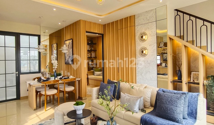 Paling Laku !! Rumah Konsep Parisian Style 2 Lantai Smarthome System Dekat AEON Mall BSD City 2