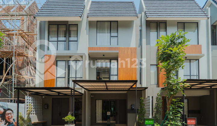 3-Story House Price 1 Billion, Best Location in BSD only 1km from AEON MALL BSD, Cluster Elaia Citragarden Serpong