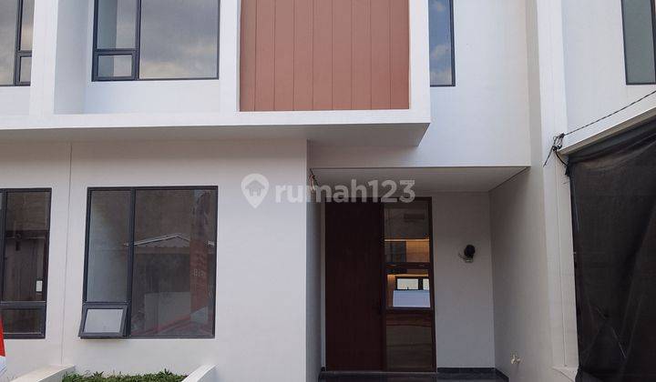 Rumah Minimalis Modern Baru dalam Cluster Eksklusif One Gate System di Antapani 1