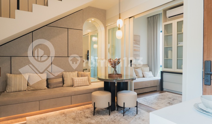 Termurah! Akses Bandara, LRT dan Toll 300mtr, Clubhouse Setiap Cluster, dan Jogging Track, 2 Lt, 3Kt, Rumah di Alam Sutera 1