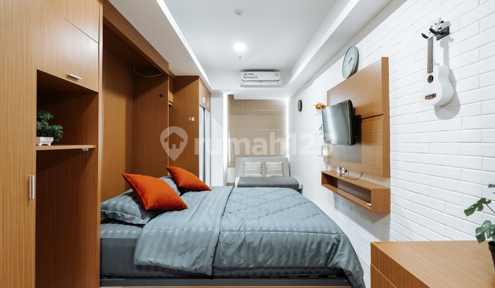 Disewakan Apartemen Skandinavia Lt 6 Full Furnished Fasilitas Lengkap Dekat Akses KRL