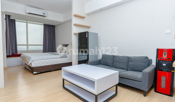 Disewakan Cepat Apartemen Skandinavia Siap Huni Lt 22 Furnished Lengkap 2