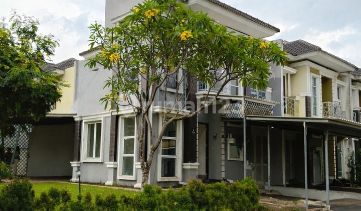 Rumah Hoek Fiordini Gading Serpong LT Besar Harga Sewa Kompetitif