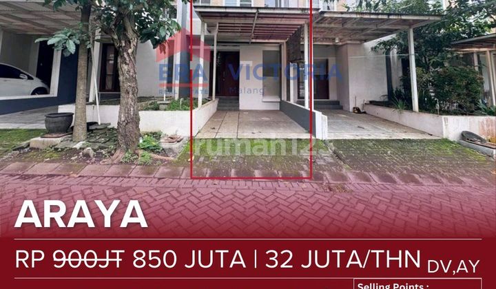 Rumah Bagus Siap Huni Strategis Araya Malang