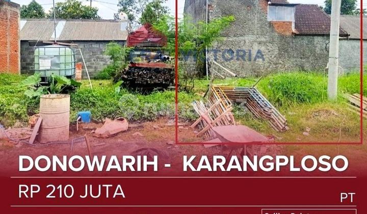Tanah 60m2 Murah Cocok Untuk Villa Karangploso