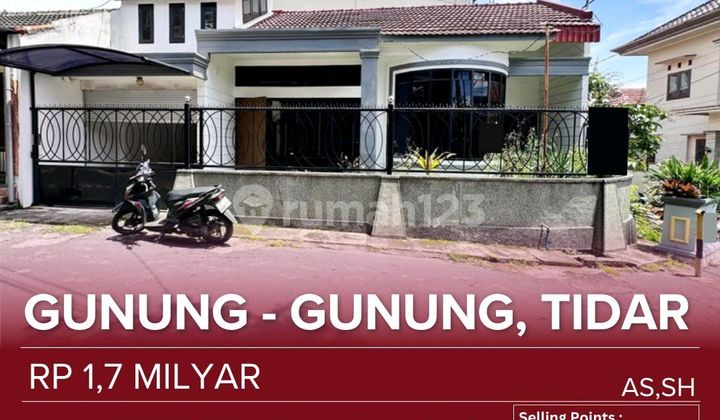 Rumah Bagus Hook SHM Siap Huni Tidar Malang