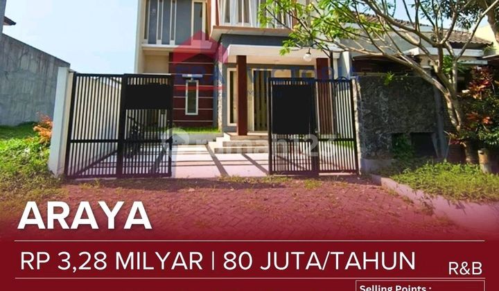 Nice House SHM Ready to Live in Araya Malang