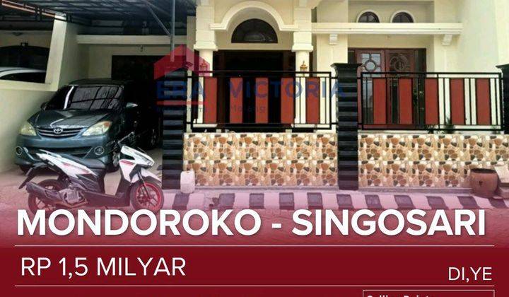 Rumah Bagus SHM - Sertifikat Hak Milik di Puri Kendedes Mondoroko Singosari Malang Jatim, Singosari 1