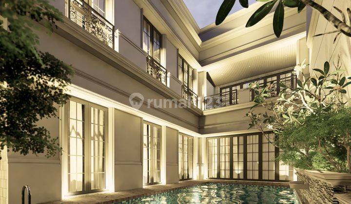 For Sale Kebayoran Baru Brand New House Modern Classic Design 1