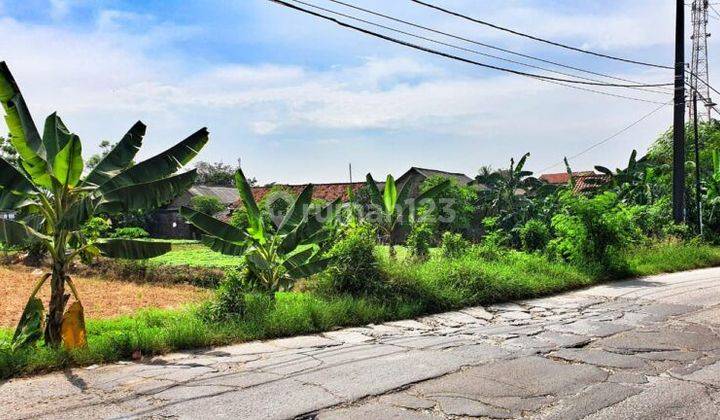 Tanah Kavling Cocok Untuk Usaha di Pinggir Jalan Raya Babelan Bekasi 1