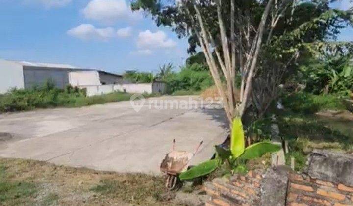 Tanah Bonus Bangunan Jual Murah dan Cepat Lokasi Pinggir Jalan Raya CBL Muktiwari Cibitung Bekasi 2