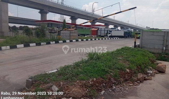 Disewa Lahan Di Pinggir Jalan Raya Tol Jakarta Cikampek 2