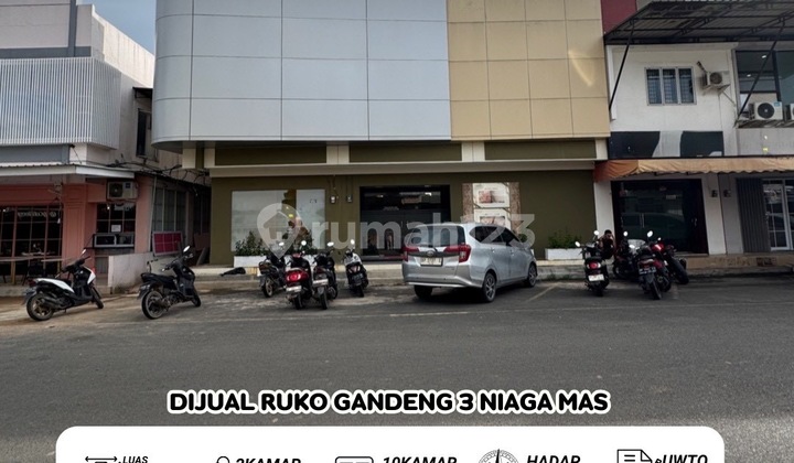 Dijual Cepat Ruko Hook 3 Unit Gandeng Grand Niaga Mas 