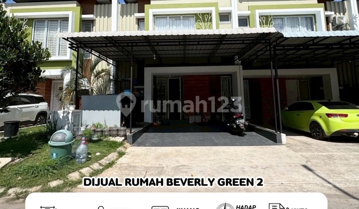 Dijual Cepat Rumah Cantik Beverly Green Harga Murah